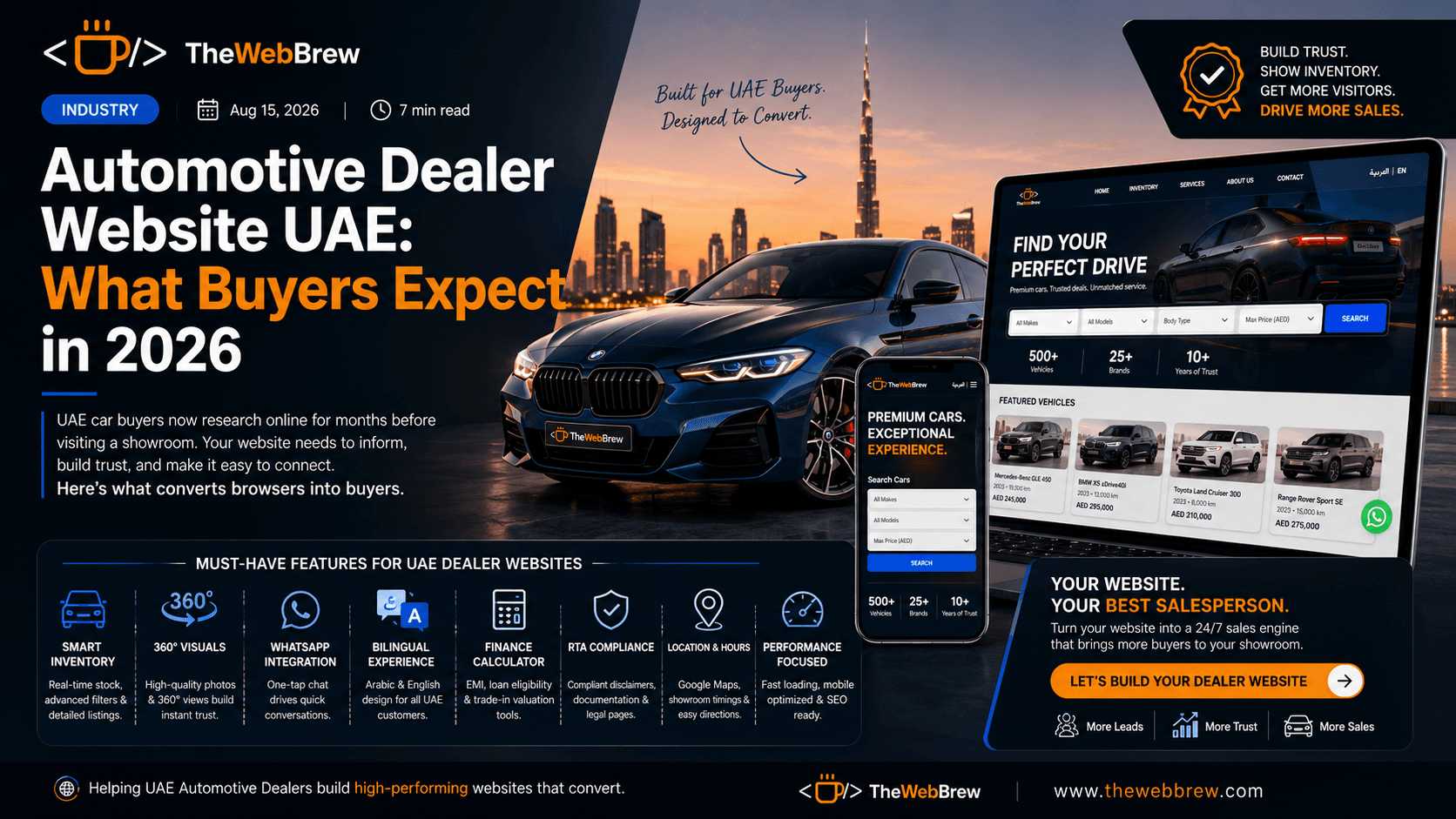 Automotive Dealer Website UAE