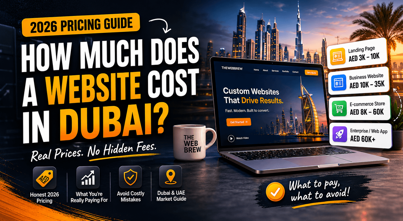 How Much Does a Website Cost in Dubai? (2026 Pricing Guide)