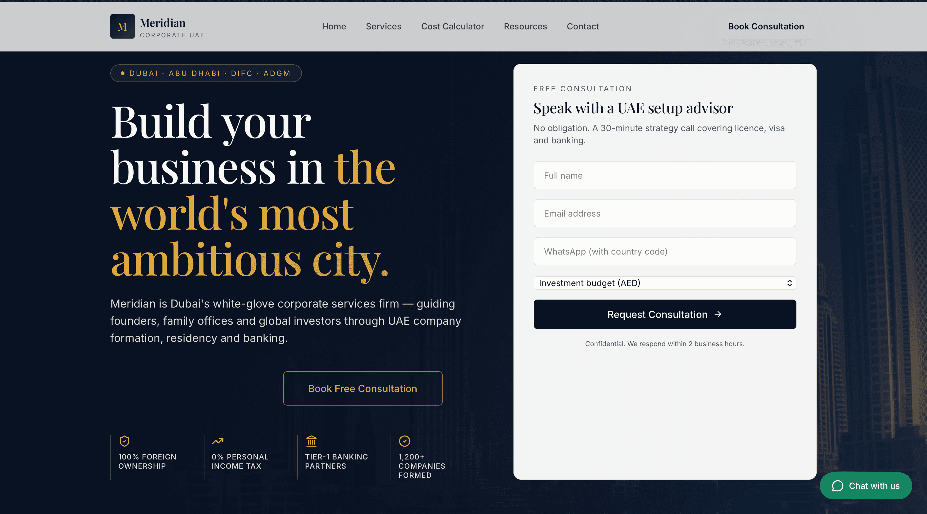 Meridian Corporate UAE